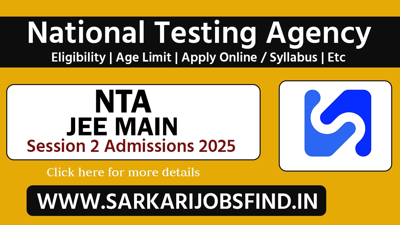 NTA JEE MAIN Sessions 2 (April 2025) Final Answer Key Result with Score Card