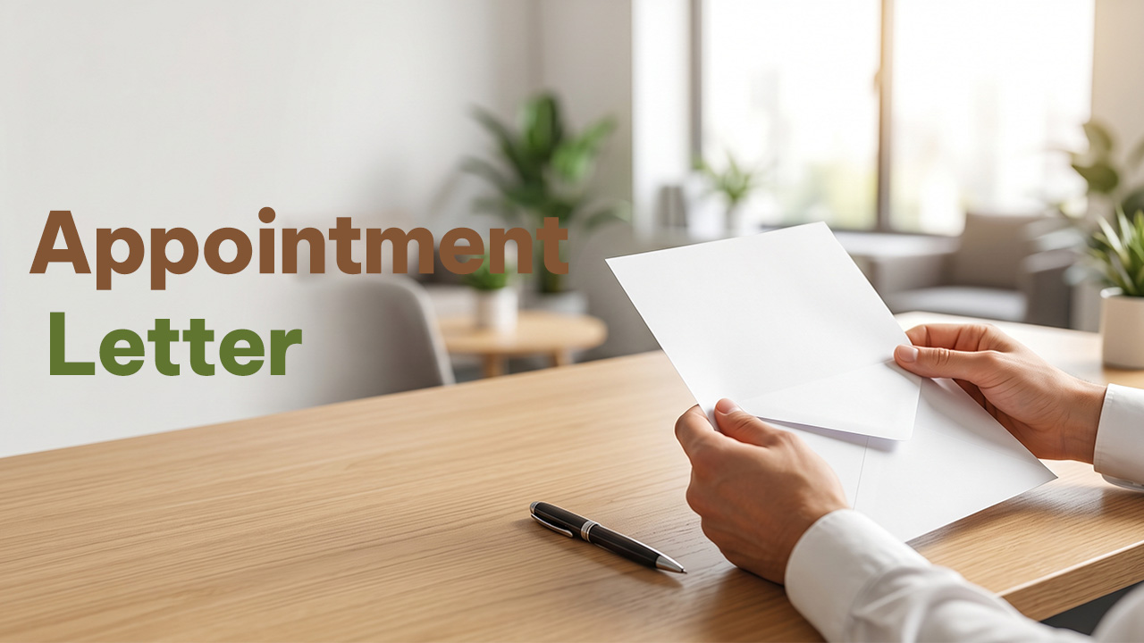 Appointment Letter Format Check the Format and Samples Here