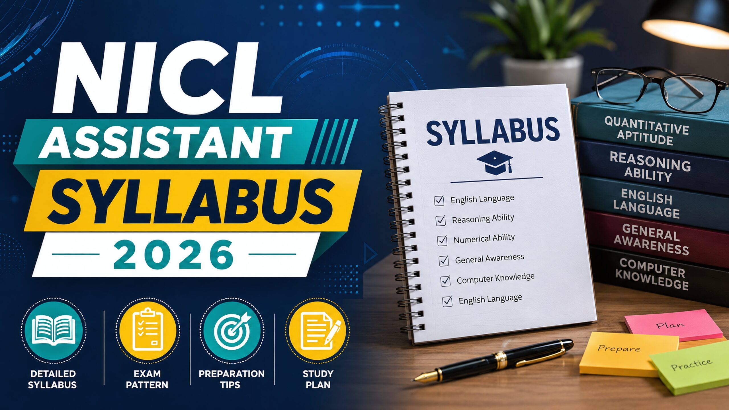 NICL Assistant Syllabus 2026 & Exam Pattern Details