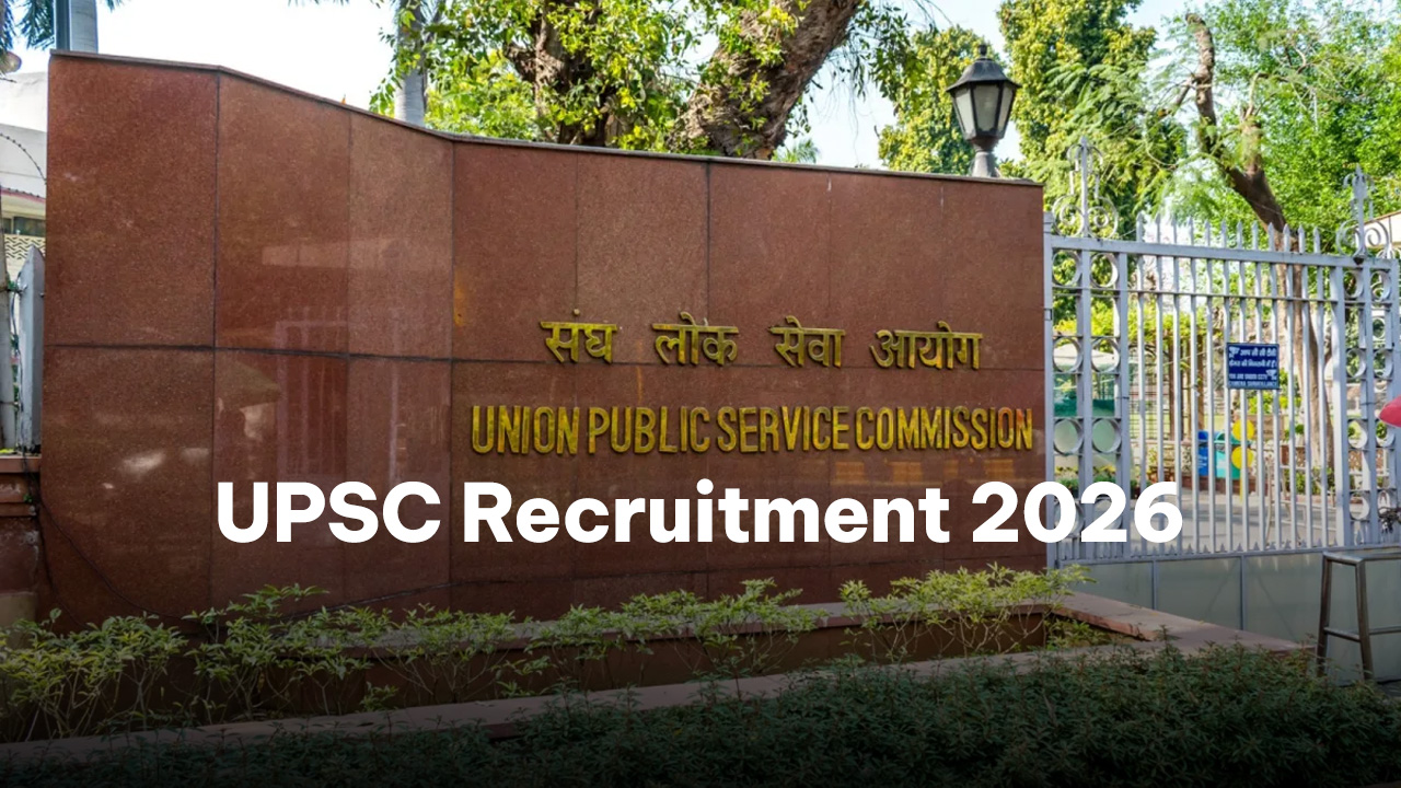 UPSC Recruitment 2026