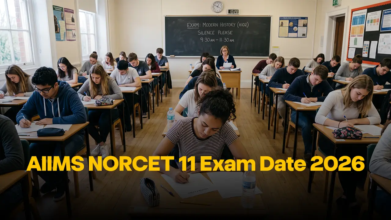 AIIMS NORCET 11 Exam Date 2026 schedule and vacancy details for Nursing Officer posts