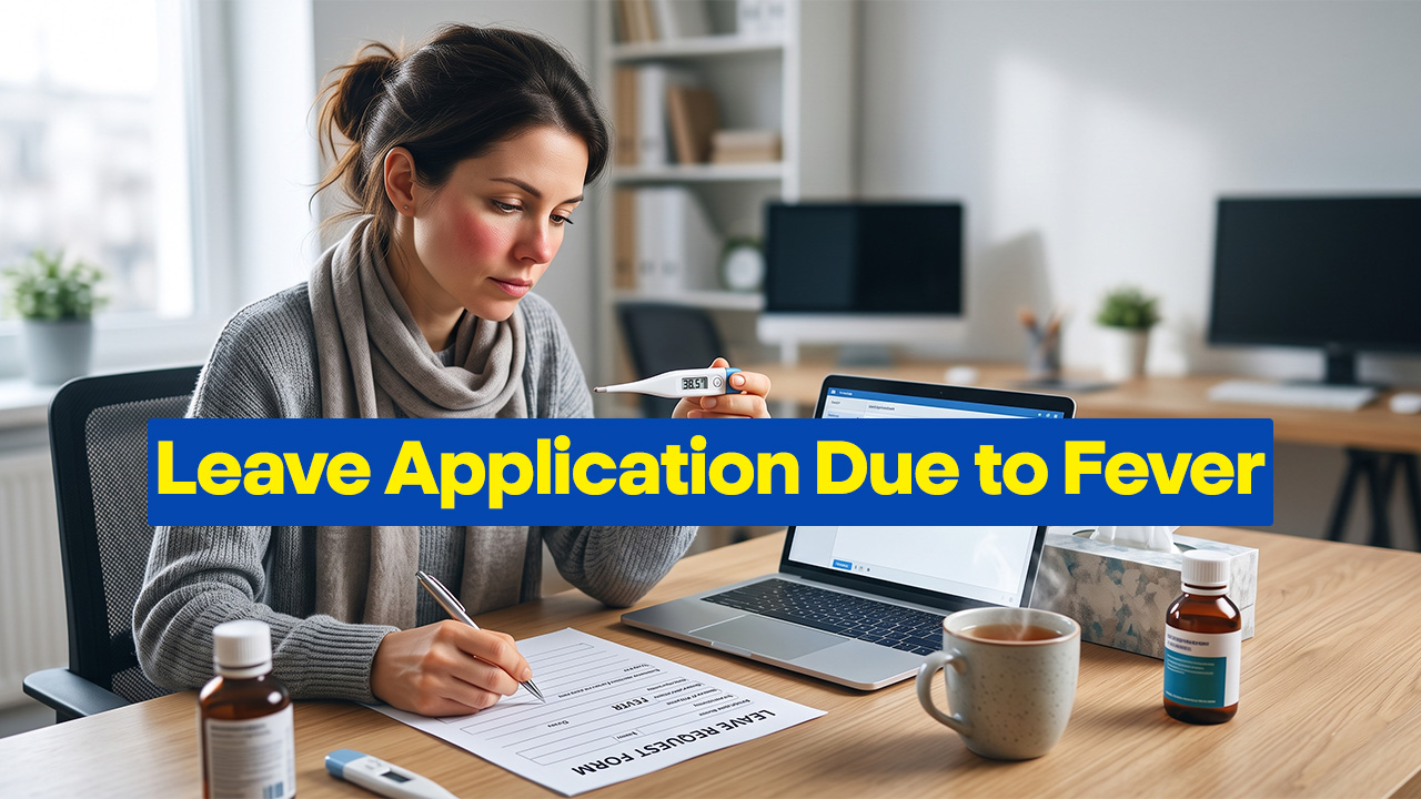 Master the Perfect Leave Application Due to Fever: Fast Approvals with 6 Free Templates