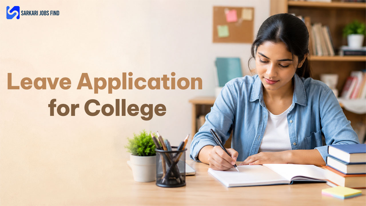 How to Write a Leave Application for College: Check the Format and Samples Here