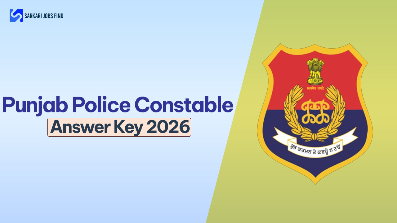 Punjab Police Constable Answer Key 2026 official download website punjabpolice.gov.in