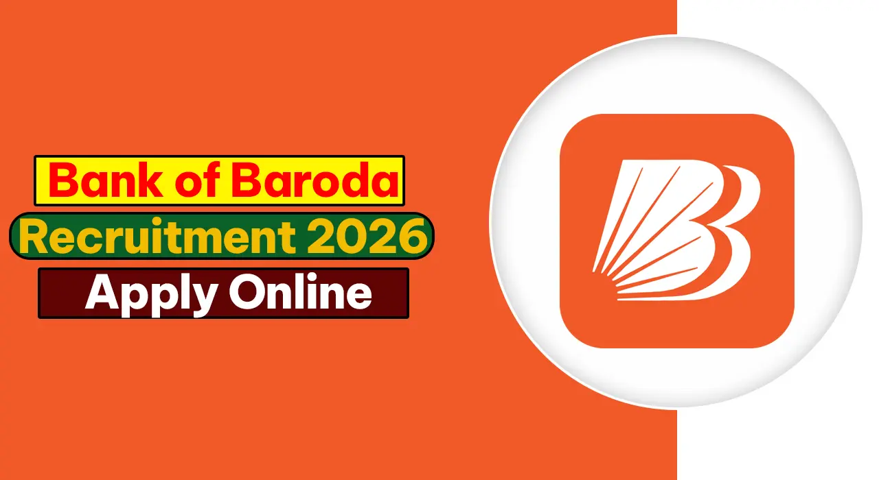 Bank of Baroda headquarters building with BOB Recruitment 2026 text overlay for IT vacancies