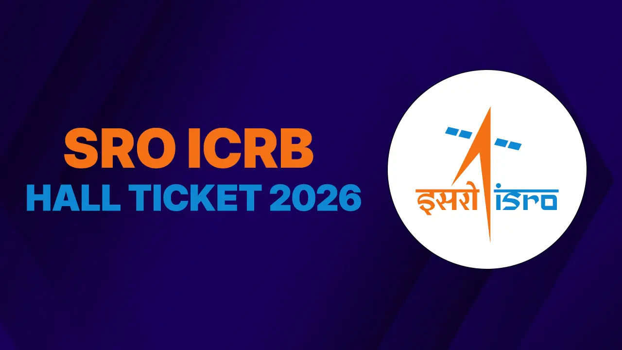 Official ISRO careers portal indicating the release of the ICRB Admit Card 2026 for Scientist/Engineer positions.