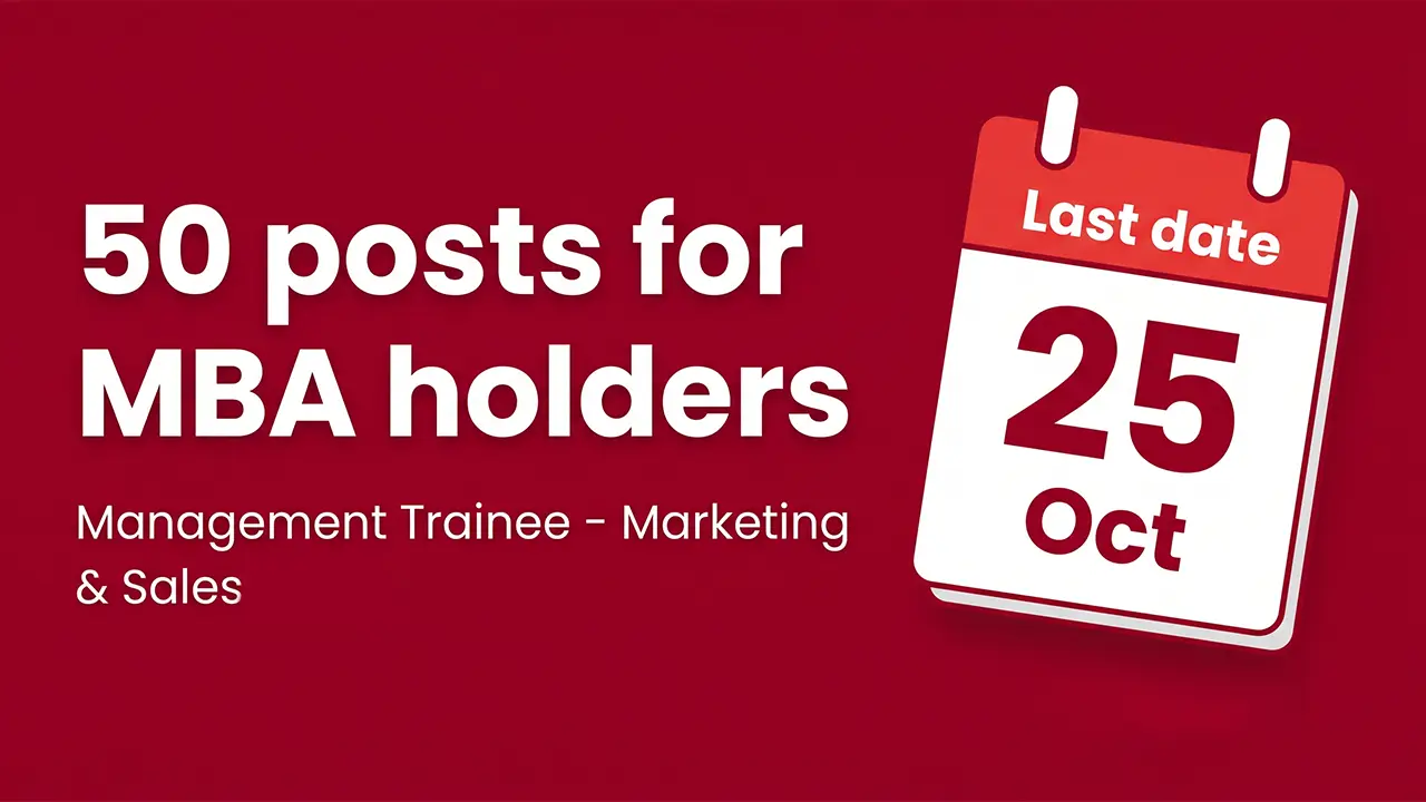 Official LIC HFL Management Trainee Recruitment 2026 notification detailing 50 marketing and sales vacancies for MBA graduates.