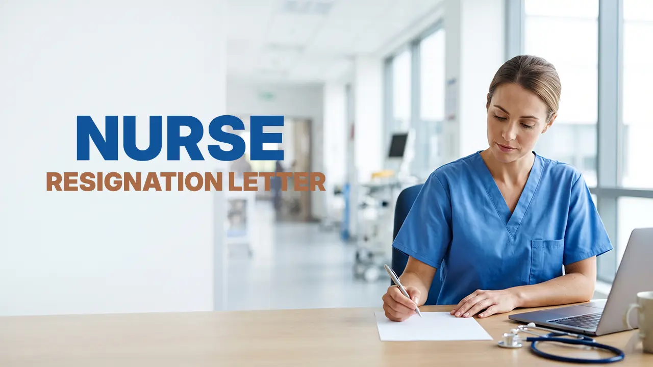 Nurse Resignation Letter Format: Samples & Guidelines