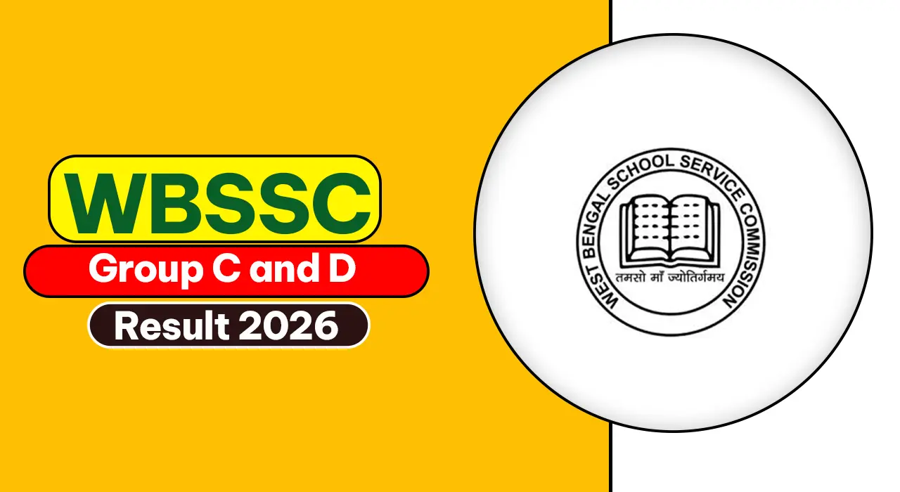 WBSSC official website portal for checking the Group C and D Result 2026.